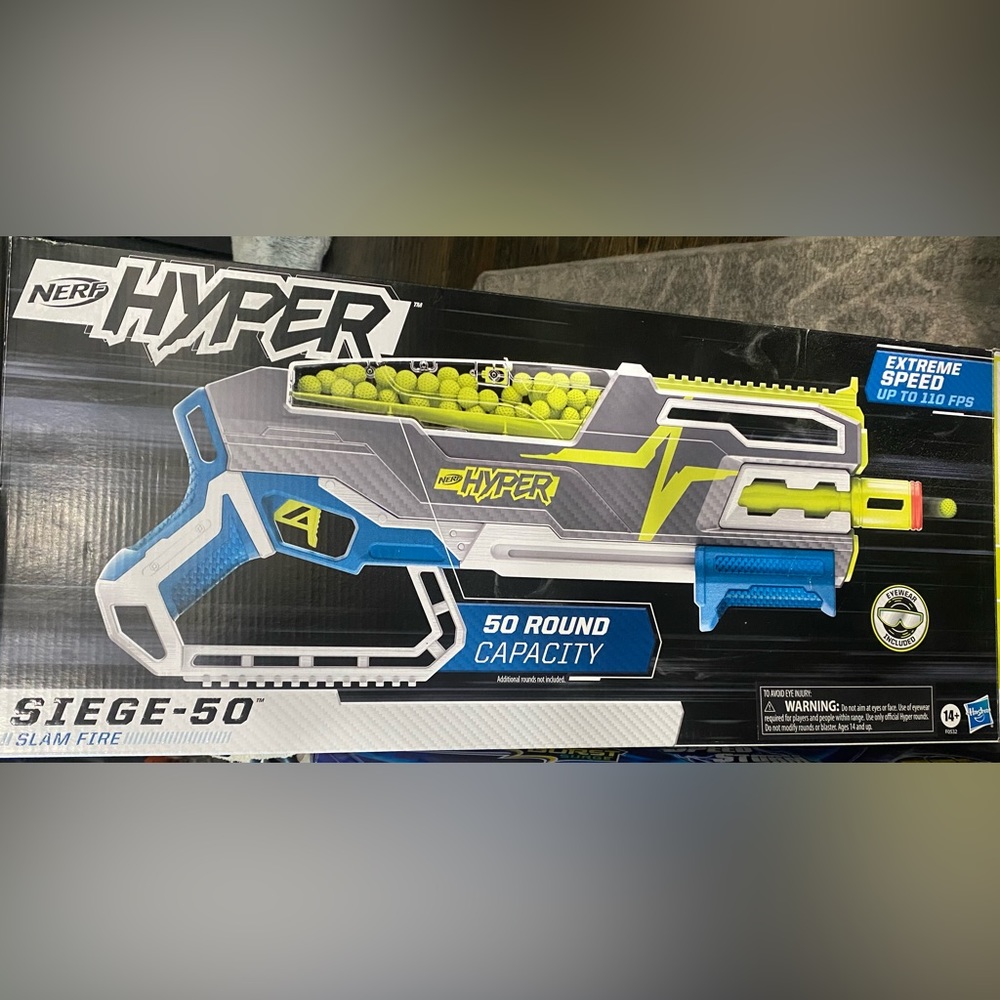 Nerf hyper siege 50 brand new